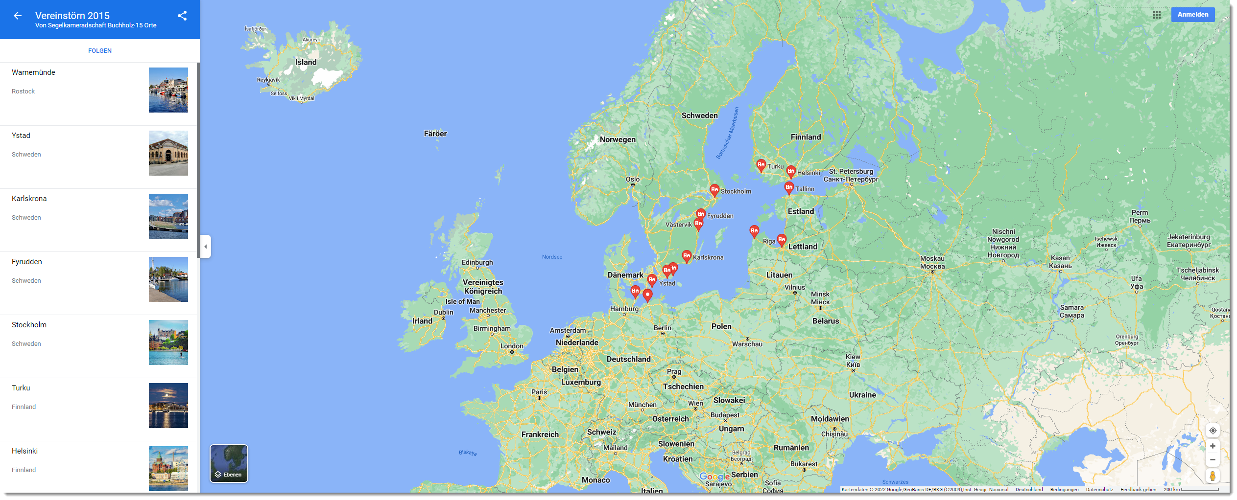 2015 - Baltikum (abgebrochen)
