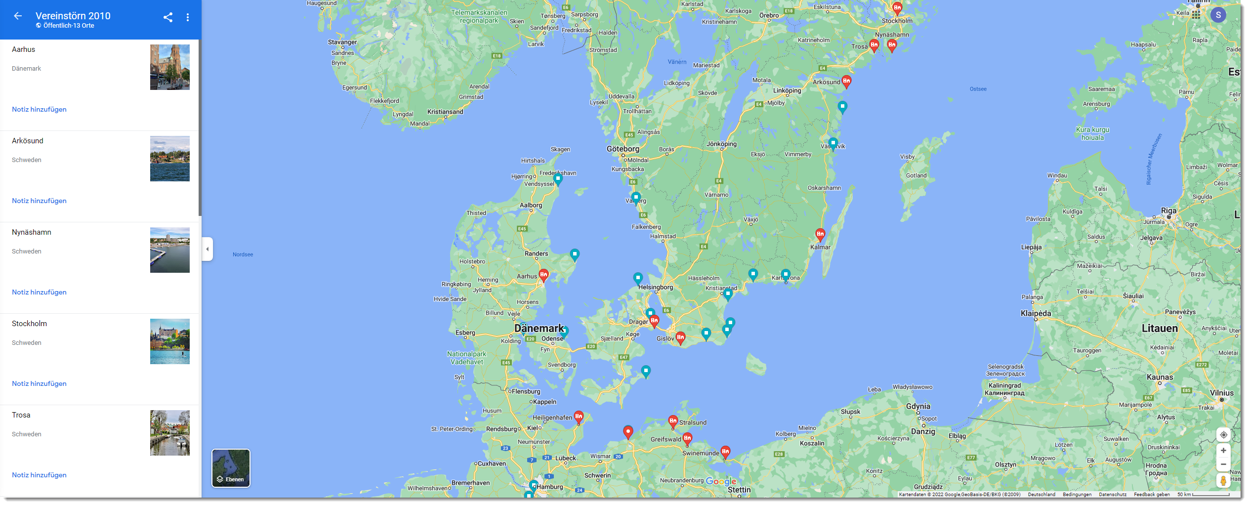 2010 - Schweden und Dänemark